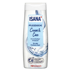 Isana Cream & Care tusfürdő - 300 ml kisképe