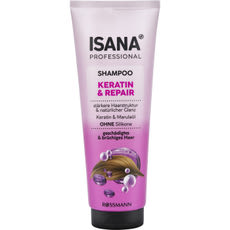Isana Professional Keratin&Repair sampon - 250 ml kisképe