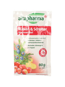 Altapharma fürdősó váll és hátfájásra - 80 g kisképe