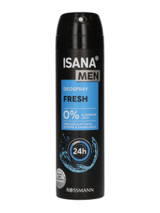 Isana Men Fresh férfi dezodor - 150 ml kisképe