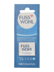 Fuss Wohl bőrgyalú pótpenge - 10 db kisképe