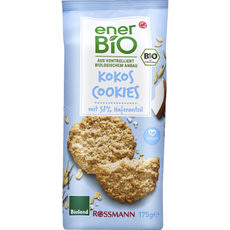 enerBiO kókuszos zabkeksz - 175 g kisképe