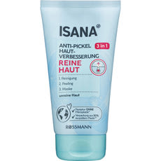 Isana Reine Haut 3 az 1-ben tisztító+peeling+maszk szalicilsavval és cinkkel - 150 ml kisképe