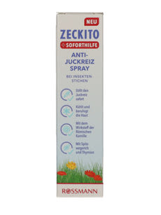 Zeckito Soforthilfe viszketés elleni spray - 10 ml kisképe