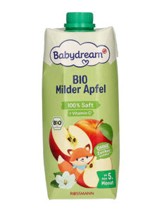 Babydream Bio Ital Tetradobozos Almalé 4H/5 Hónapos Kortól - 500 ml kisképe