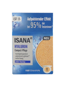 Isana Hylarulon Compact ápoló krém, világos árnyalat - 15 g kisképe
