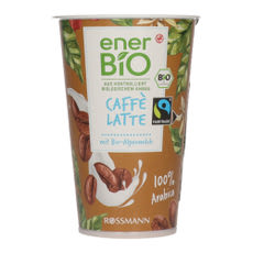 enerBiO Caffe Latte - 230 ml kisképe
