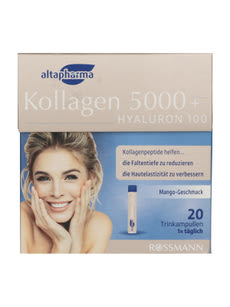 Kollagén 5000 + hialuron 100 ivóampulla - 25 ml kisképe