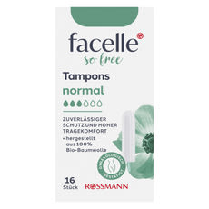Facelle Natural tampon - 16 db kisképe