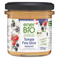 enerBiO paradicsomkrém fetával és olivával - 135 g kisképe