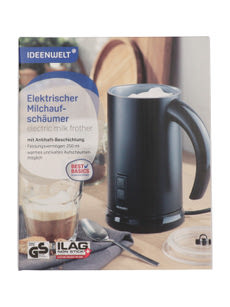 Ideen Welt elektromos tejhabosító /fekete - 1 db kisképe