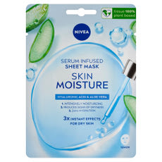 Nivea Skin Moisture szérummal átitatott fátyolmaszk - 1 db kisképe