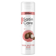 Gillette Satin Care Shea Butter Silk borotvazselé - 200 ml kisképe