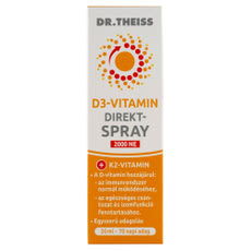 Dr. Theiss D-3 vitamin étrend-kiegészítő szájspray - 20 ml kisképe