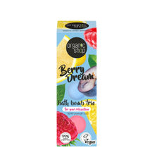 Organic Shop Berry Dream fürdőbomba trió 3x85g - 255 g kisképe