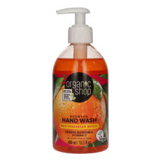 Organic Shop Mediterrán szellő illatos folyékony szappan narancsvirággal és C-vitaminnal - 400 ml kisképe