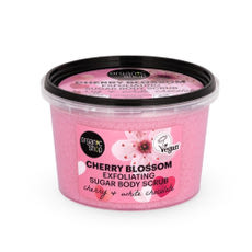 Organic Shop Cherry Bloossom hámlasztó testradír cseresznyével és fehér csokoládéval - 250 ml kisképe