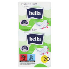 Bella Perfecta Slim Green egészségügyi betét - 20 db kisképe