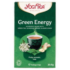 Yogi tea energizáló zöld bio tea - 30,6 g kisképe