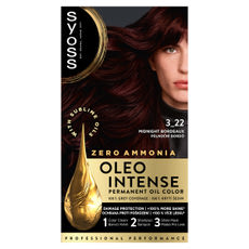 Syoss Oleo Intense tartós hajfesték 3-22 éjjeli bordó - 1 db kisképe