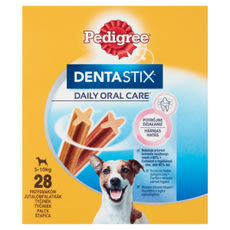 Pedigree DentaStix kiegészítő állateledel 4 hónapnál idősebb kutyák számára 5-10 kg 28 db - 440 g kisképe