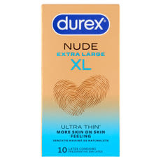 Durex Invisible óvszer XL-es méret - 10 db kisképe