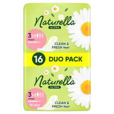 Naturella Ultra Maxi Camomile egészségügyi betét - 16 db kisképe