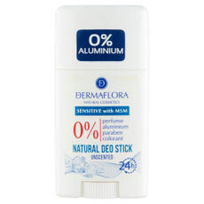 Dermaflora 0% Sensitive with MSM illatmentes deo stift - 50 ml kisképe