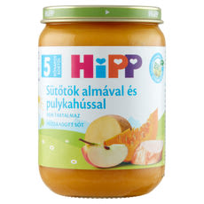 Hipp Bébiétel Sütotök Pulykahús Ízesítéssel 5 Hónapos Kortól - 190 g kisképe