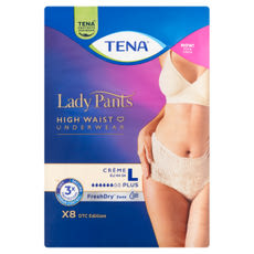 Tena Lady Pants Crème eldobható női inkontinencia-fehérnemű L - 8 db kisképe