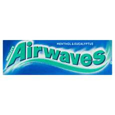 Airwaves Menthol & Eucalyptus ízesítésű rágógumi - 14 g kisképe