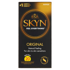Manix Skyn Original latex mentes óvszer - 20 db kisképe