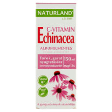 Naturland étrend-kiegészítő echinacea kivonattal és C-vitaminnal - 150 ml kisképe