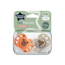 Tommee Tippee Fun játszócumi 6-18 hónapos korig - 2 db kisképe