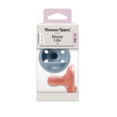 Tommee Tippee breastlike anyamell formájú nyugtató cumi 6-18 hónapos korig - 2 db kisképe