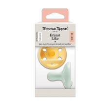 Tommee Tippee Breastlike anyamell formájú cumi 0-6 hónapos korig - 2 db kisképe