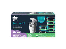 Tommee Tippee Twist & Click pelenkatároló utántöltő kazetta - 6 db kisképe