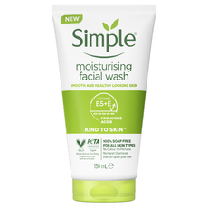 Simple Kind To Skin hidratáló arclemosó B5-, E-vitaminnal - 150 ml kisképe