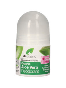 Dr. Organic Aloe Vera roll-on - 50 ml kisképe