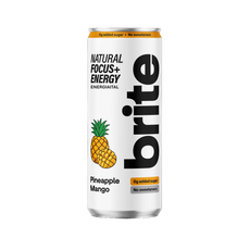 Brite Natural energiaital ananász és mangó ízesítéssel - 330 ml kisképe