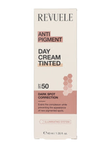 Revuele Anti Pigment színezett nappali arckrém SPF50 - 40 ml kisképe