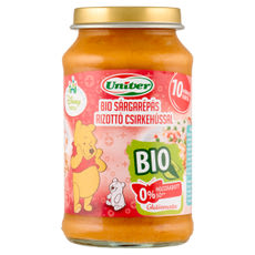 Univer Bébiétel Sárgarépás Rizibizi Csirkehús Ízesítéssel 10 Hónapos Kortól - 220 g kisképe