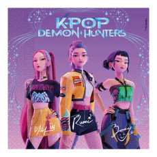 K-Pop Démonvadászok Honmoon szalvéta 20 db 33x33 cm - 1 db kisképe
