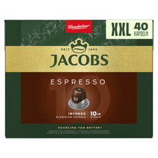 Jacobs Espresso Intenso 10 Nespresso kávékapszula - 40 db kisképe