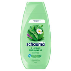 Schauma 7 Herbs Freshness lelapulás elleni sampon zsíros hajra - 250 ml kisképe