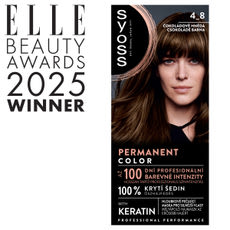 Syoss Color hajfesték 4-8 csokoládé barna - 1 db kisképe