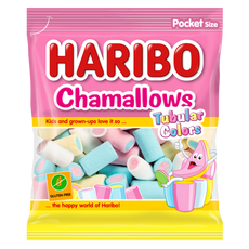 Haribo Chamallows Tubular Colors habcukor - 90 g kisképe
