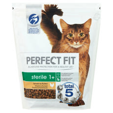 PErfect Fit Steril száraz eledel macskáknak csirkével - 1400 g kisképe