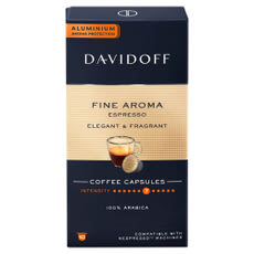 Davidoff Fine Aroma Espresso Nesspresso kávékapszula - 10 db kisképe