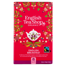 English Tea Shop Bio Breakfast tea 20 db teafilter - 50 g kisképe